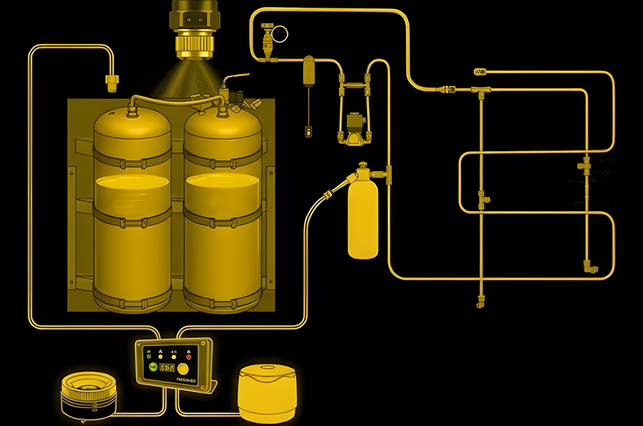 Fogmaker Machine Hydropneumatic